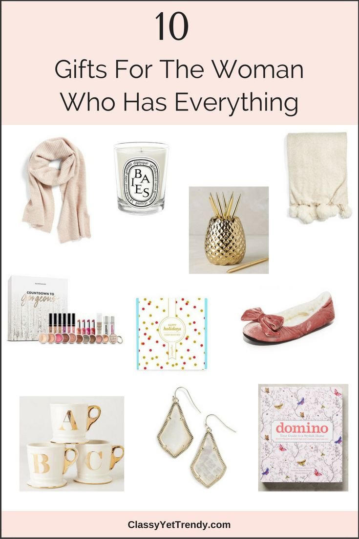 10 Gifts the Woman Who Has Everything