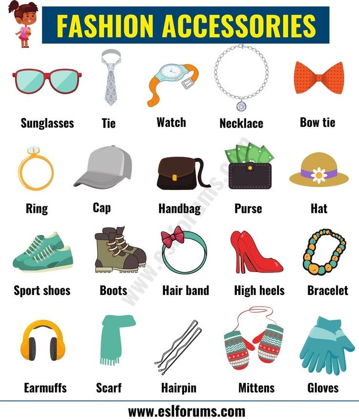 Women Accessories List